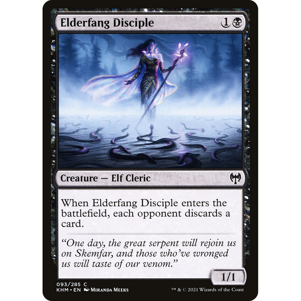 Elderfang Disciple (KHM-093) - Kaldheim Foil