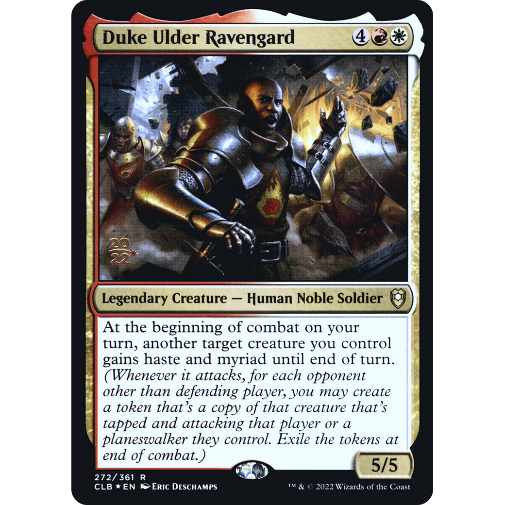 Duke Ulder Ravengard (PRE-272S) - Battle for Baldur's Gate Promos Foil