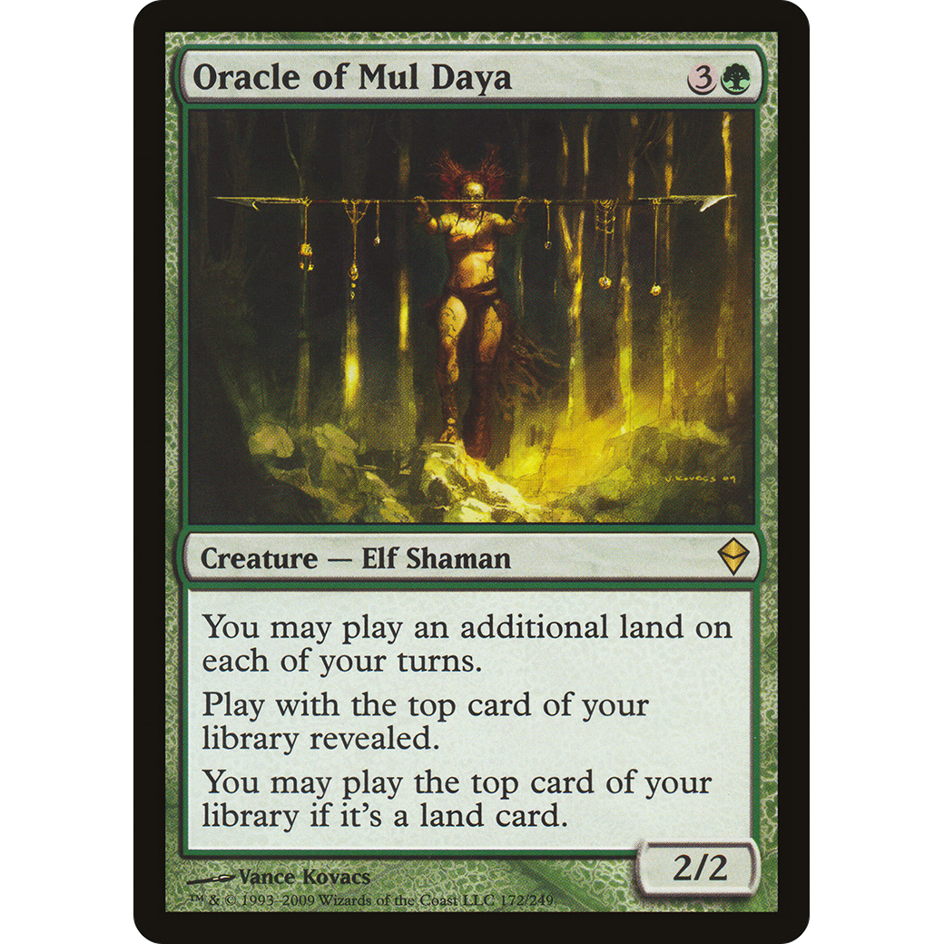 Oracle of Mul Daya (ZEN-172) - Zendikar Foil