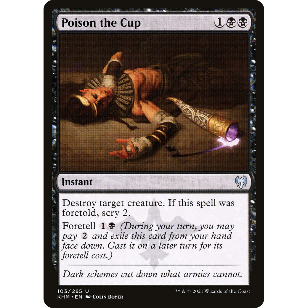 Poison the Cup (KHM-103) - Kaldheim Foil