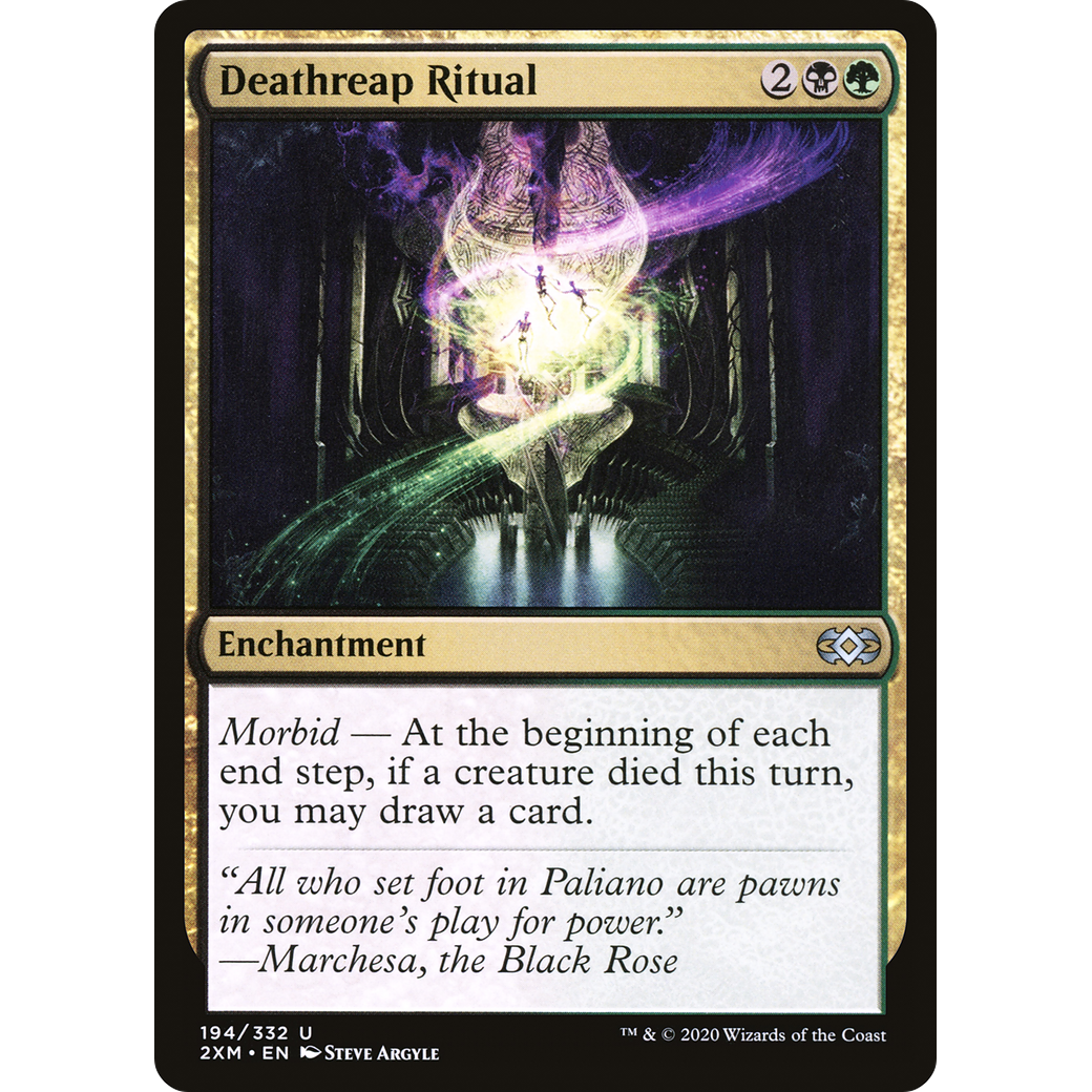 Deathreap Ritual (2XM-194) - Double Masters Foil