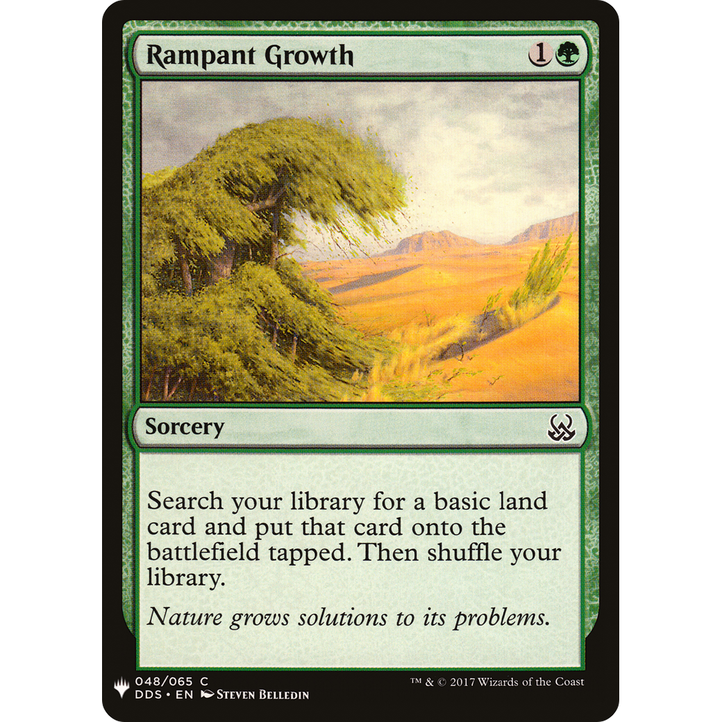 Rampant Growth (LIST-048) - The List