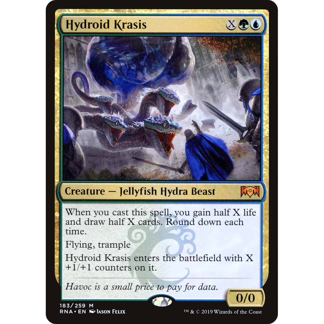 Hydroid Krasis (RNA-183) - Ravnica Allegiance Foil