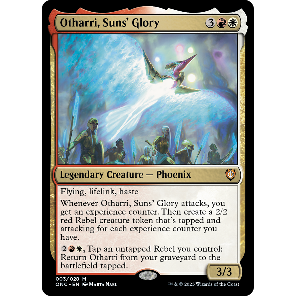 Otharri, Suns' Glory (ONC-003) - Phyrexia: All Will Be One Commander Foil