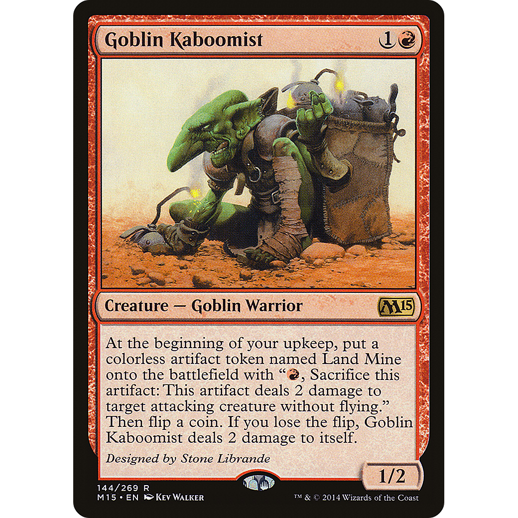 Goblin Kaboomist (M15-144) - Magic 2015