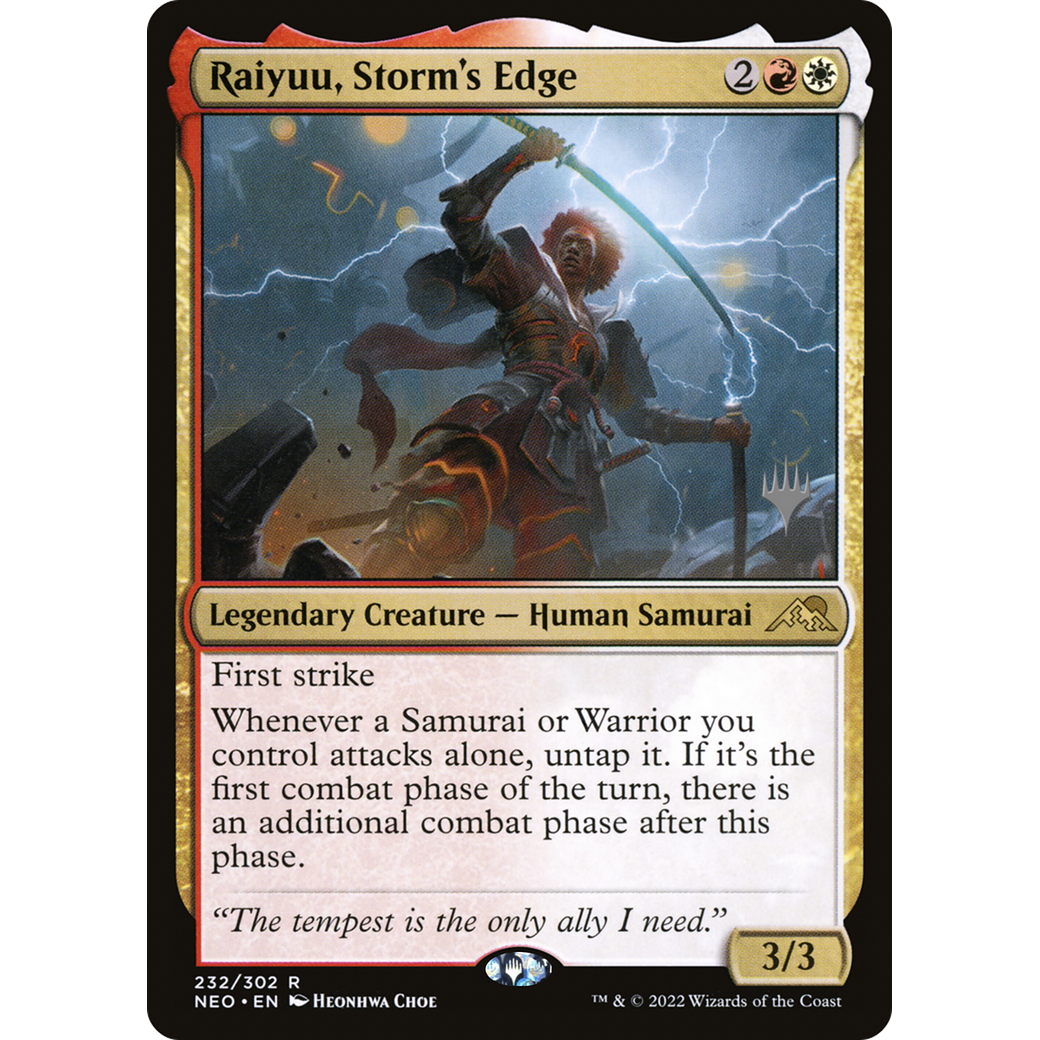Raiyuu, Storm's Edge (PPNEO-232P) - Kamigawa: Neon Dynasty Promos