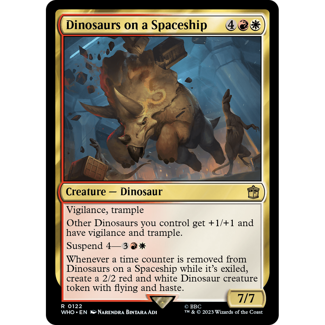 Dinosaurs on a Spaceship (WHO-122) - Doctor Who