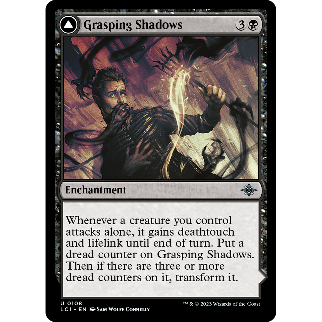 Grasping Shadows // Shadows' Lair (LCI-108) - The Lost Caverns of Ixalan