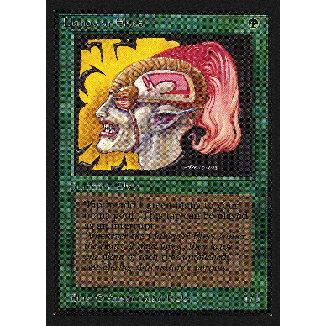 Llanowar Elves (IE) (IED-) - Intl. Collectors' Edition