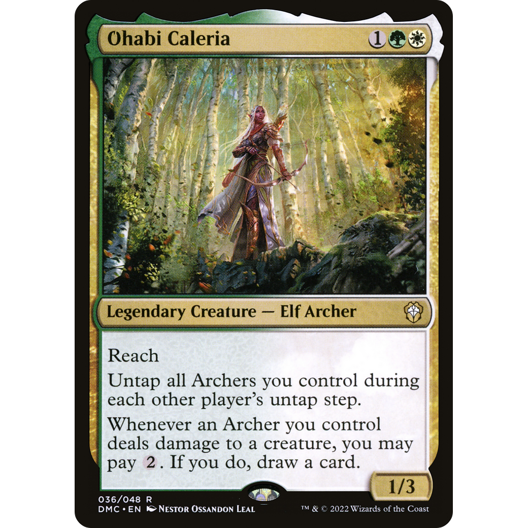 Ohabi Caleria (DMC-036) - Dominaria United Commander Foil