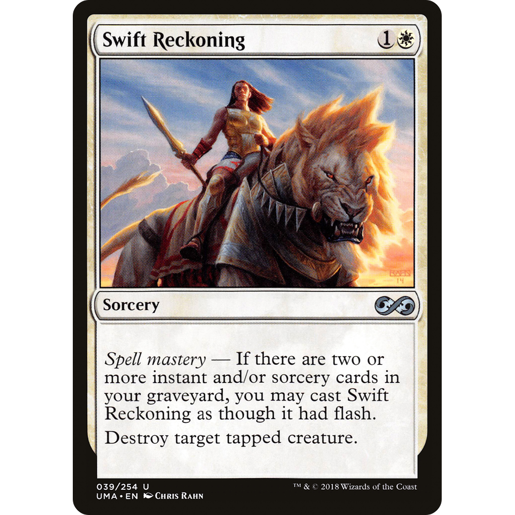 Swift Reckoning (UMA-039) - Ultimate Masters Foil