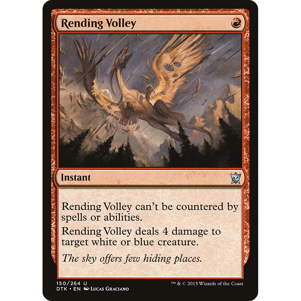 Rending Volley (DTK-150) - Dragons of Tarkir