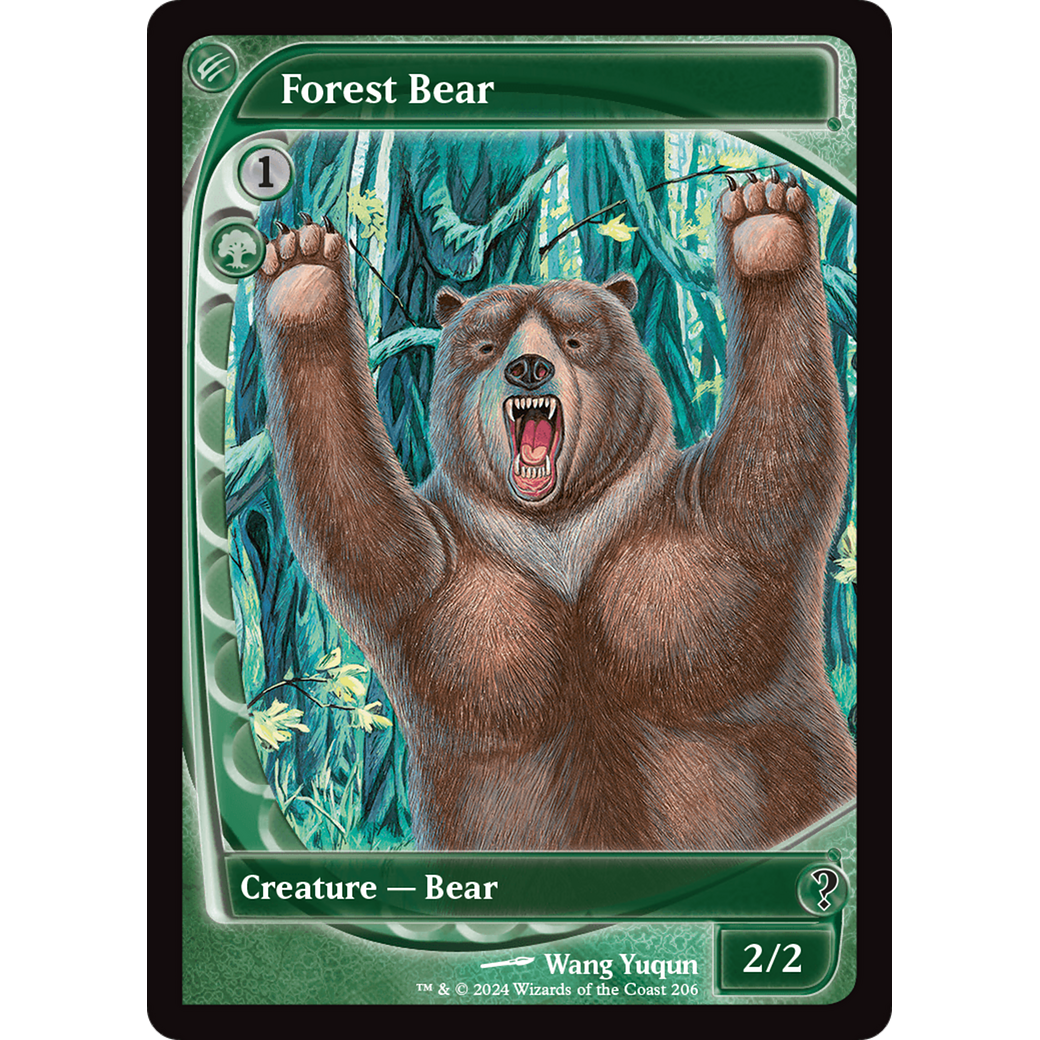 Forest Bear (Future Sight) (MB2-206) - Mystery Booster 2 Foil