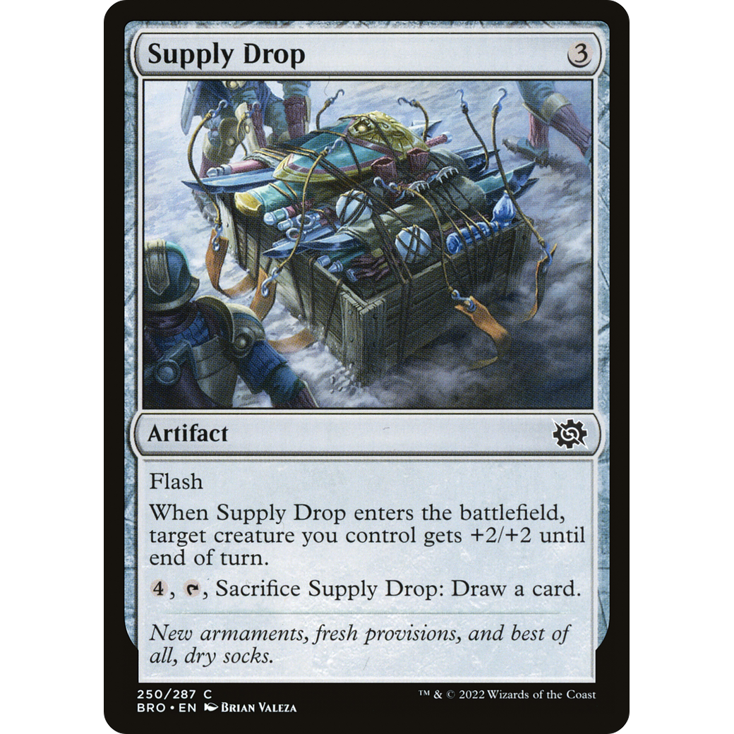 Supply Drop (BRO-250) - The Brothers' War Foil