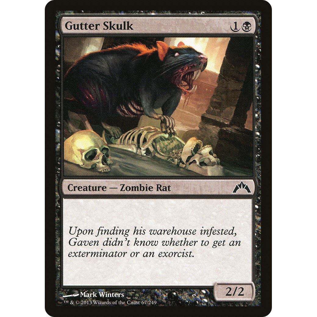 Gutter Skulk (GTC-067) - Gatecrash