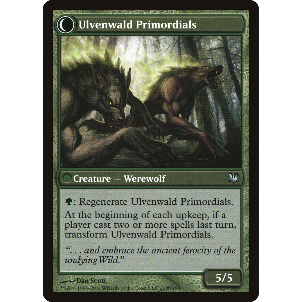 Ulvenwald Mystics (ISD-208) - Innistrad: (Double Faced Transform) Foil