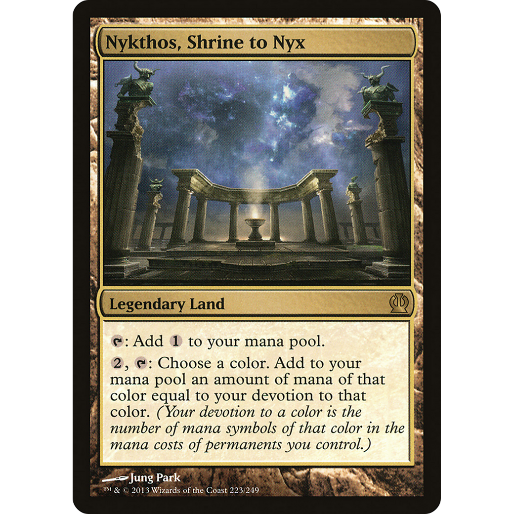 Nykthos, Shrine to Nyx (THS-223) - Theros