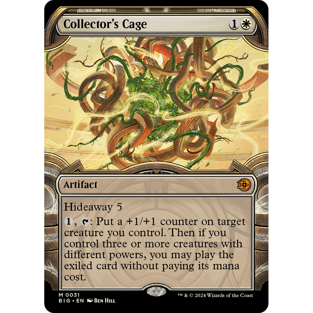 Collector's Cage (Showcase) (BIG-031) - The Big Score: (Showcase)