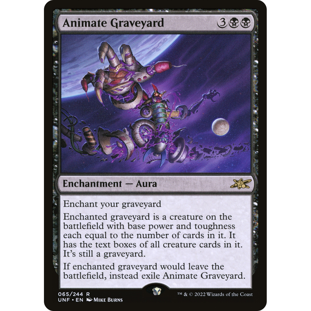Animate Graveyard (UNF-065) - Unfinity