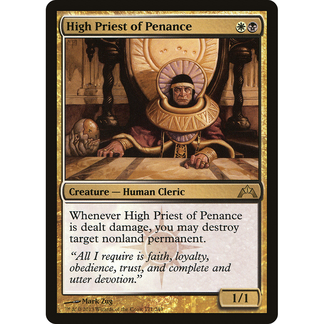 High Priest of Penance (GTC-171) - Gatecrash