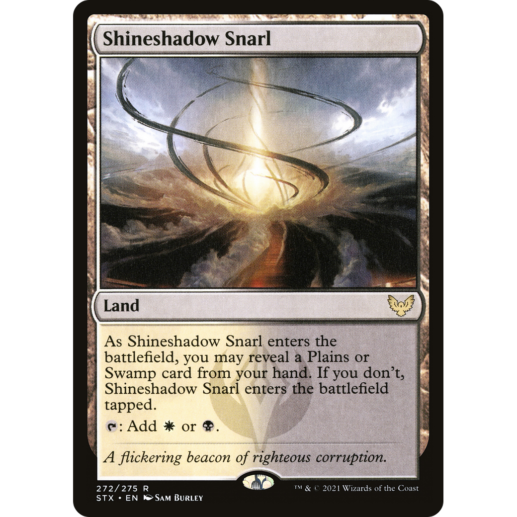 Shineshadow Snarl (STX-272) - Strixhaven: School of Mages Foil
