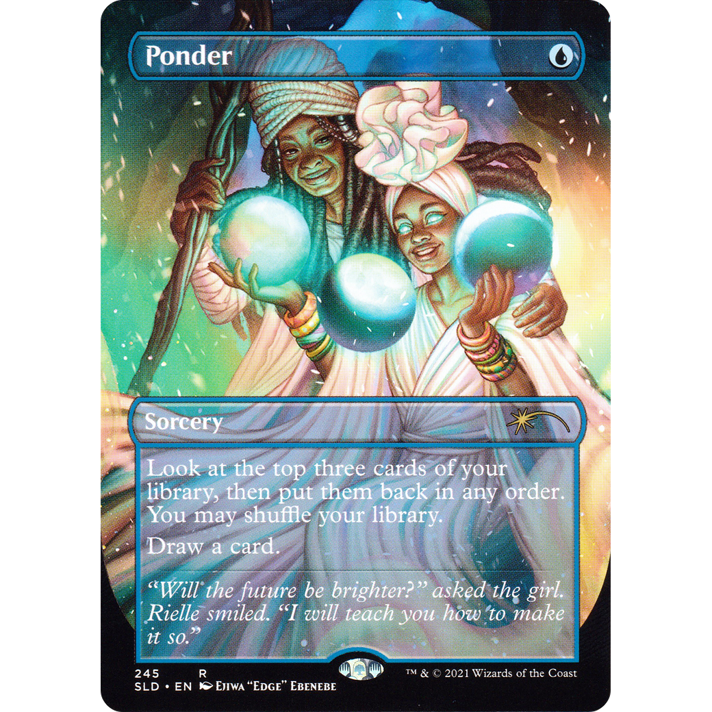 Ponder (245) (SLD-245) - Secret Lair Drop (Borderless)