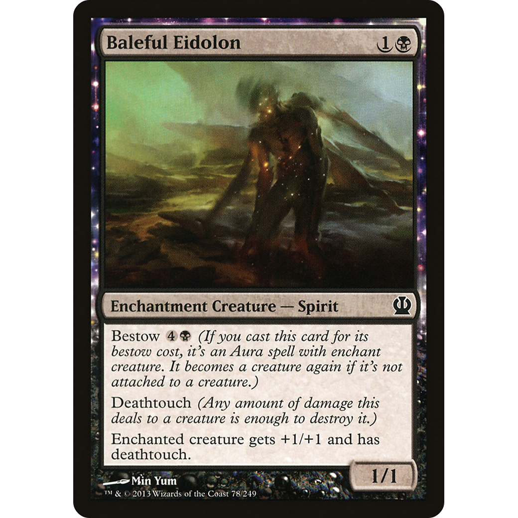 Baleful Eidolon (THS-078) - Theros: (enchantment) Foil