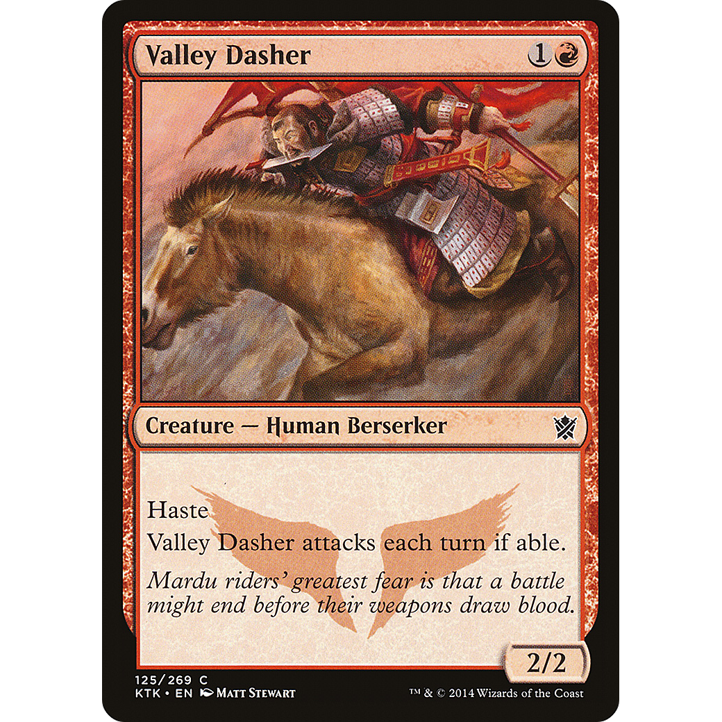 Valley Dasher (KTK-125) - Khans of Tarkir