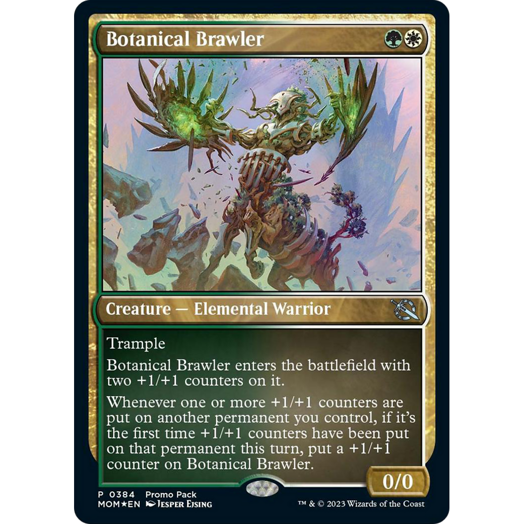 Botanical Brawler (PPMOM-384) - March of the Machine Foil