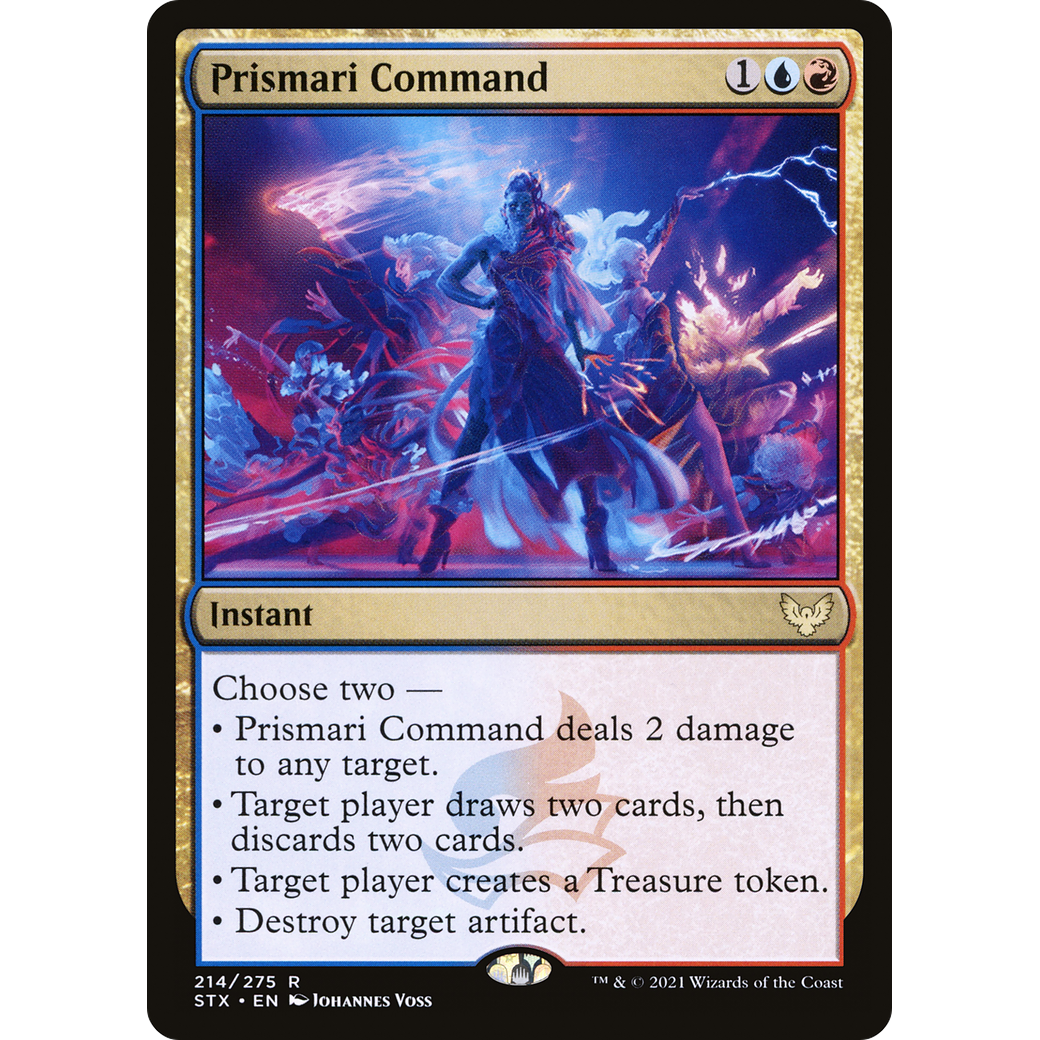 Prismari Command (STX-214) - Strixhaven: School of Mages Foil