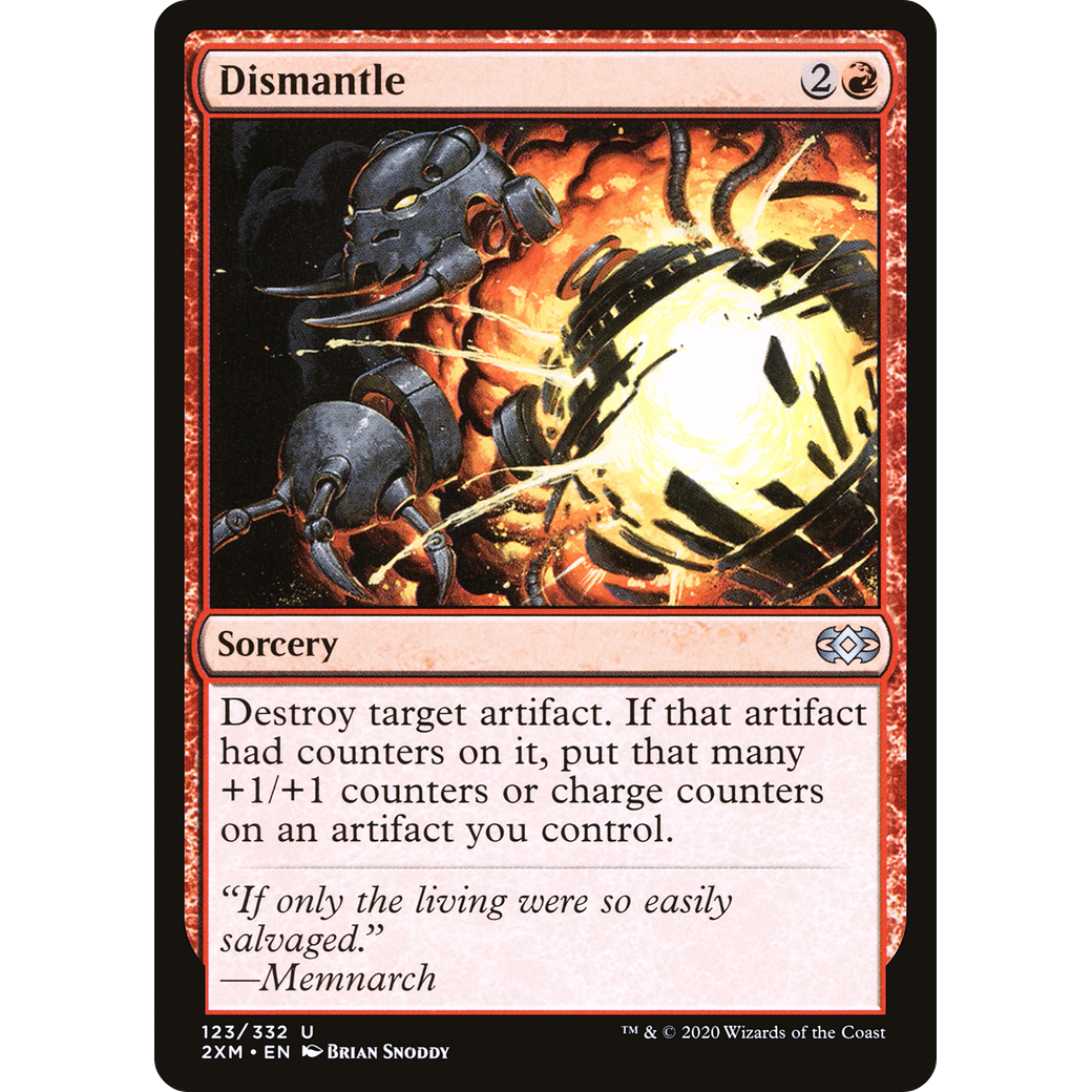 Dismantle (2XM-123) - Double Masters Foil