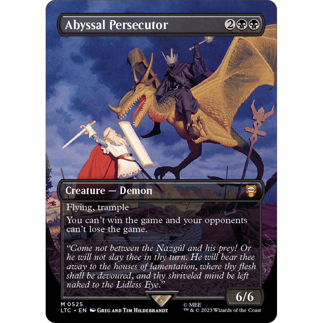 Abyssal Persecutor (LTC-525) - Tales of Middle-earth Commander (Borderless)
