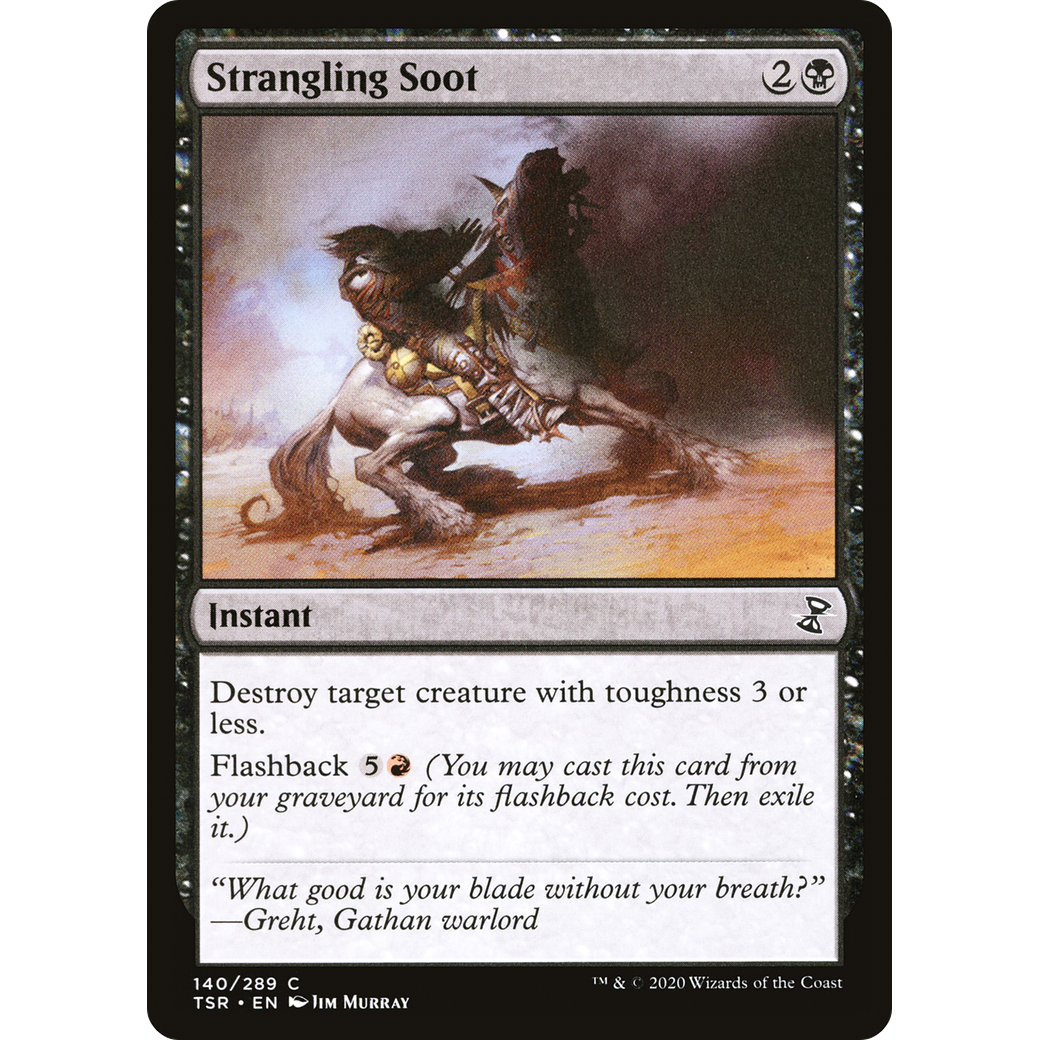 Strangling Soot (TSR-140) - Time Spiral Remastered Foil