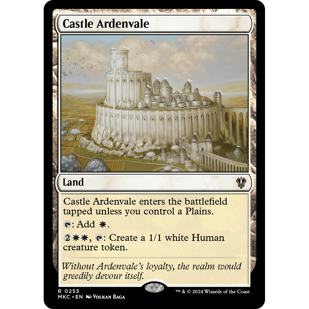 Castle Ardenvale (MKC-253) - Murders at Karlov Manor Commander