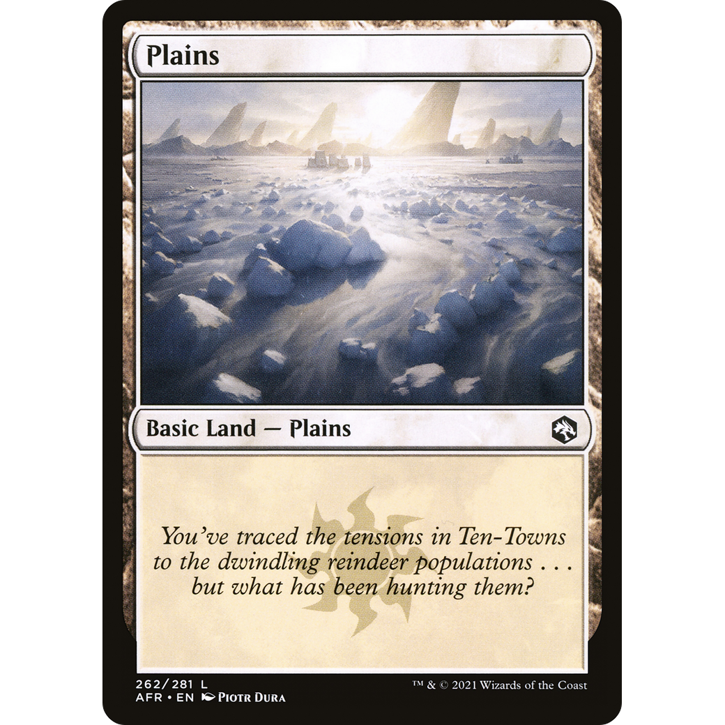 Plains (262) (AFR-262) - Adventures in the Forgotten Realms