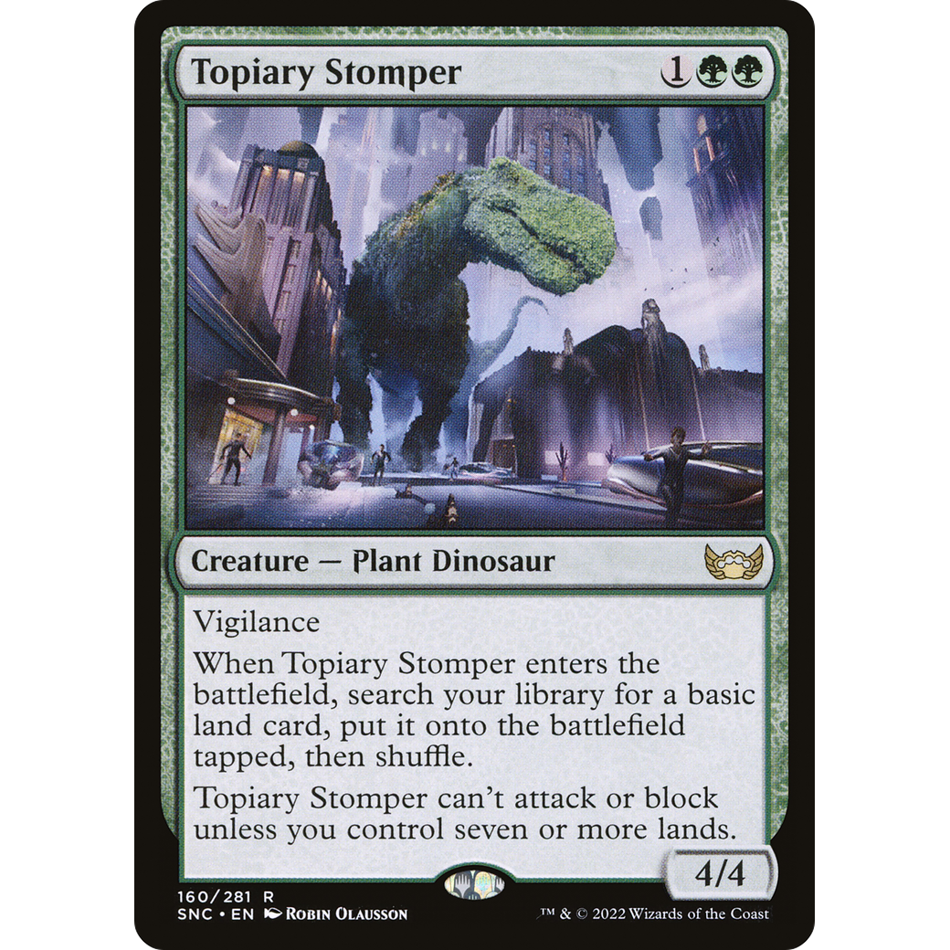 Topiary Stomper (SNC-160) - Streets of New Capenna