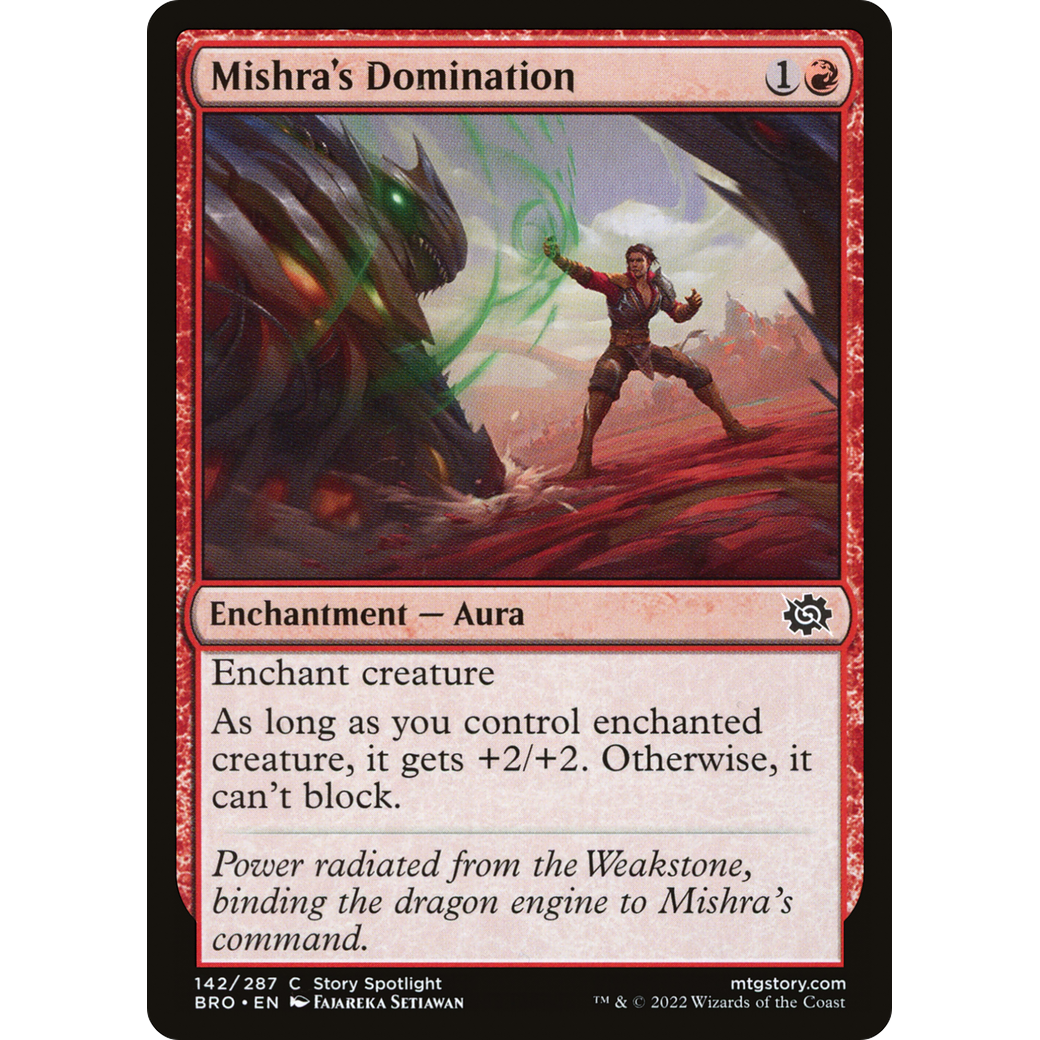 Mishra's Domination (BRO-142) - The Brothers' War