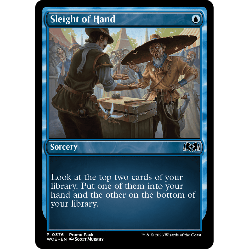 Sleight of Hand (PPWOE-376) - Wilds of Eldraine Foil