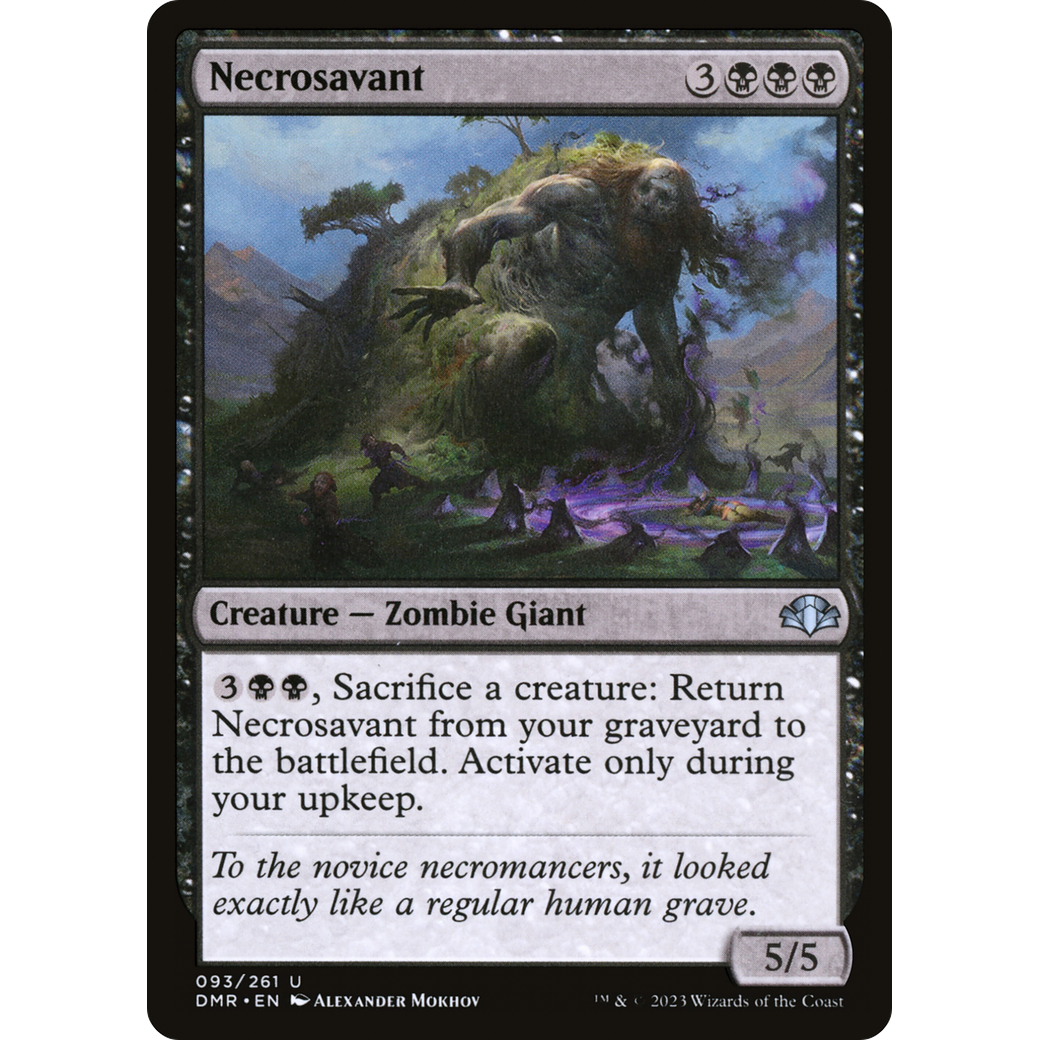 Necrosavant (DMR-093) - Dominaria Remastered