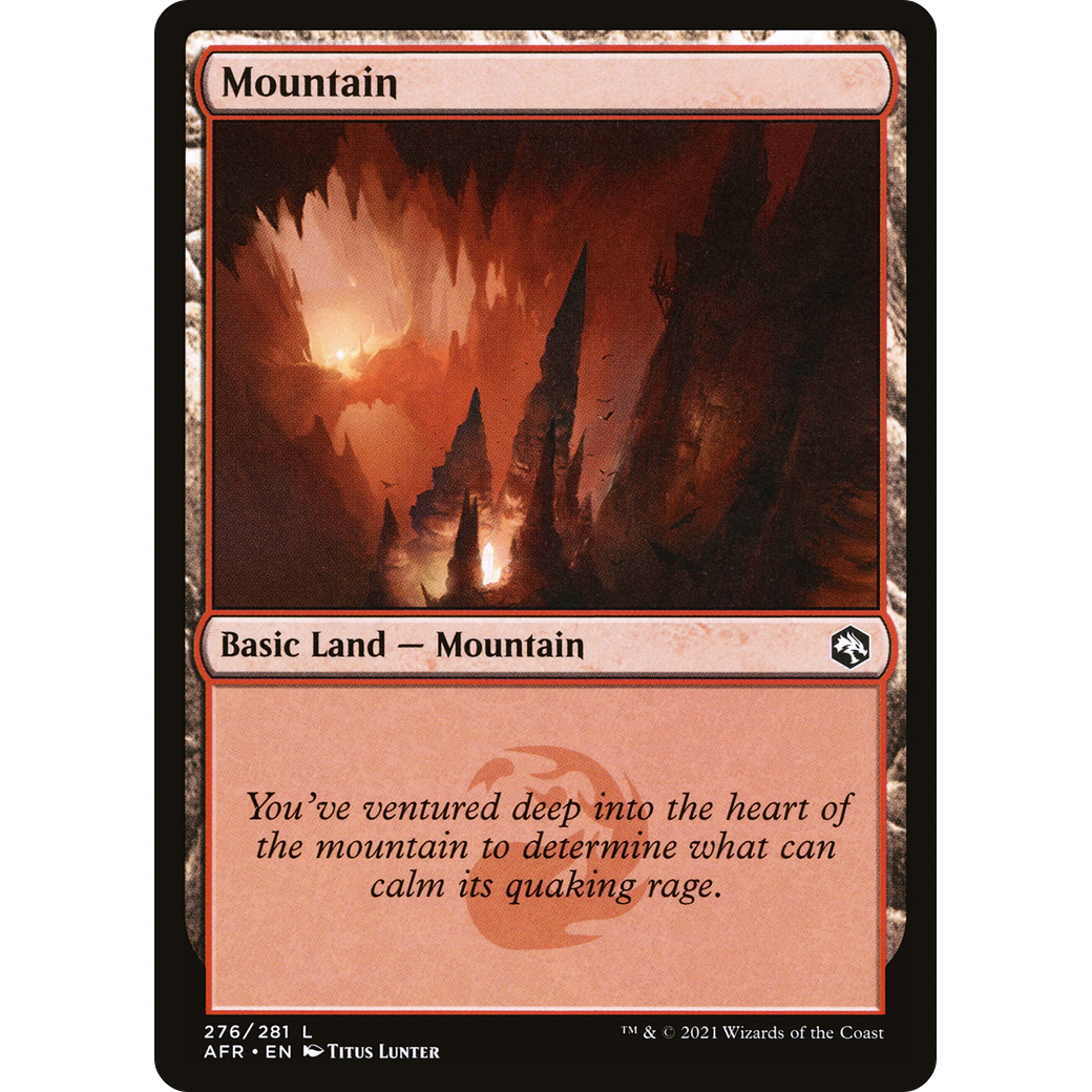 Mountain (276) (AFR-276) - Adventures in the Forgotten Realms