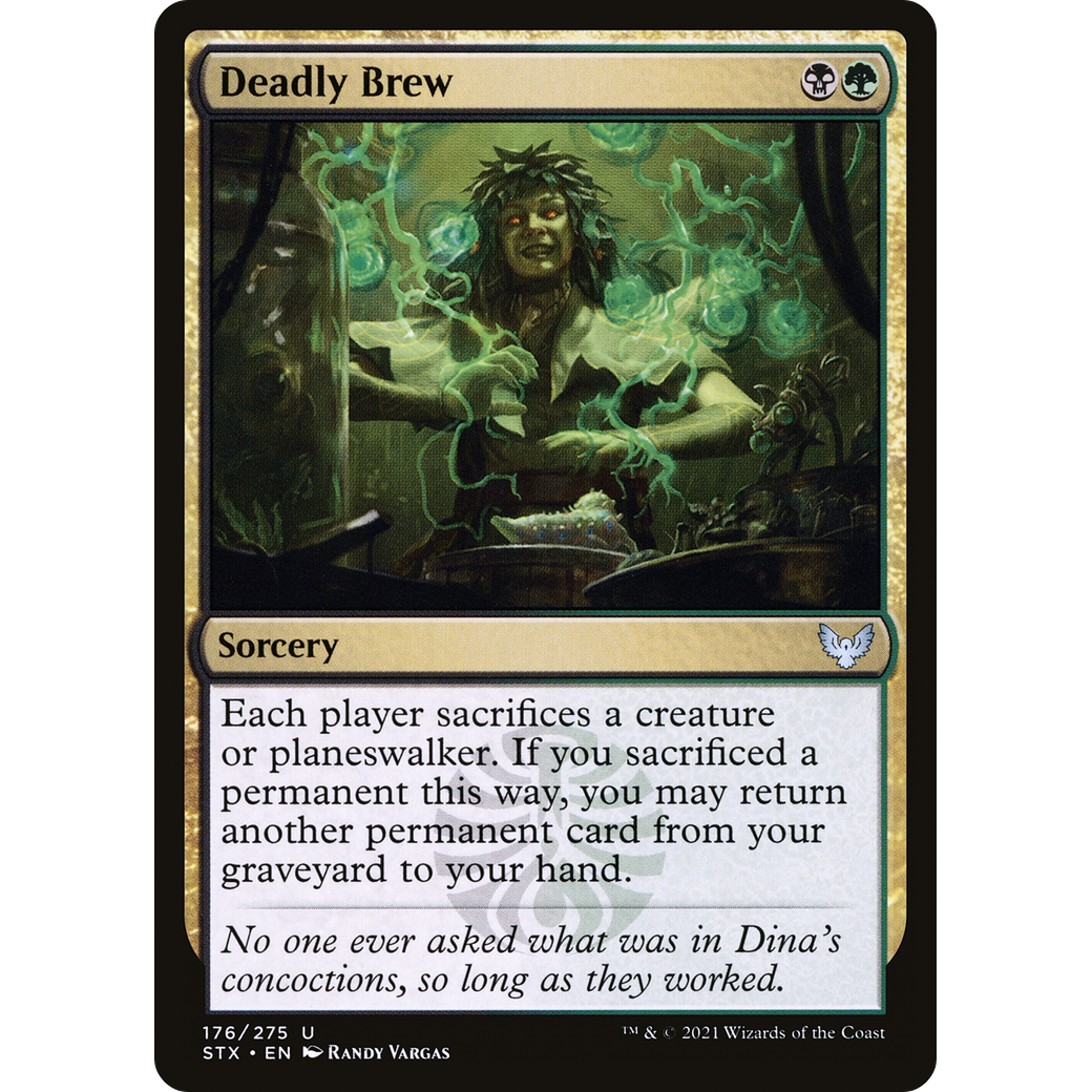Deadly Brew (STX-176) - Strixhaven: School of Mages Foil