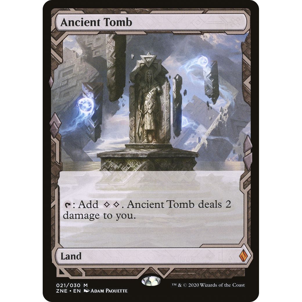 Ancient Tomb (ZNE-021) - Zendikar Rising Expeditions Foil
