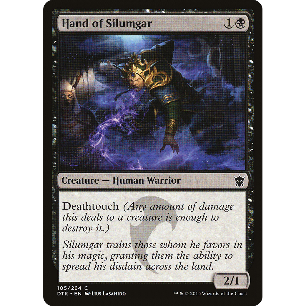 Hand of Silumgar (DTK-105) - Dragons of Tarkir
