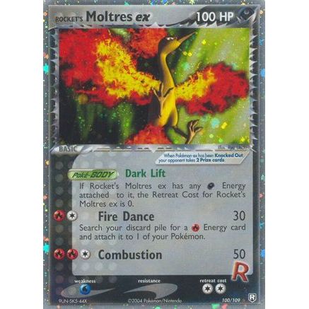 Rocket's Moltres ex 100/109 - Team Rocket Returns Holofoil