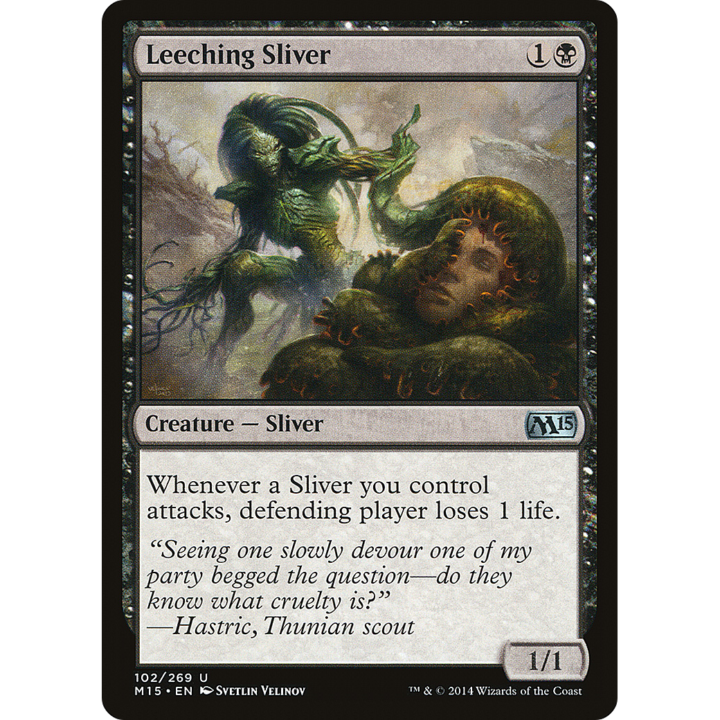 Leeching Sliver (M15-102) - Magic 2015