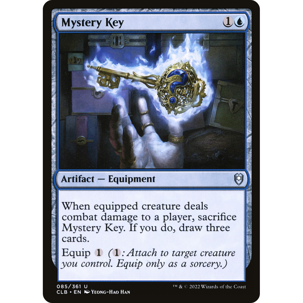 Mystery Key (CLB-085) - Commander Legends: Battle for Baldur's Gate Foil