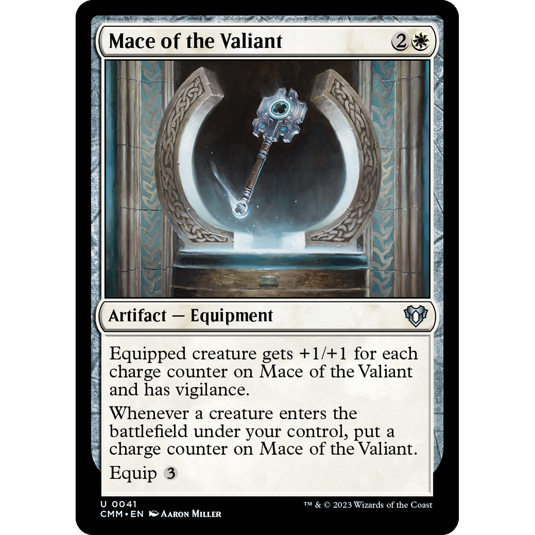 Mace of the Valiant (CMM-041) - Commander Masters