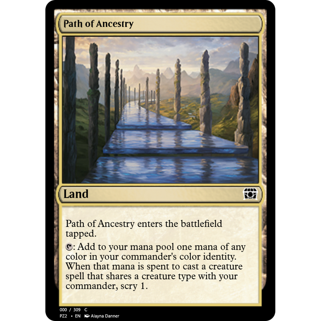 Path of Ancestry (PZ2-65679) - Treasure Chest Foil