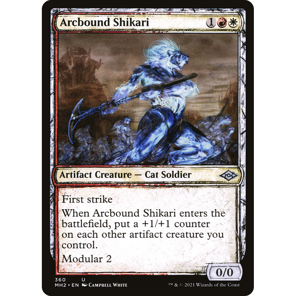 Arcbound Shikari (Showcase) (MH2-360) - Modern Horizons 2: (Showcase) Foil