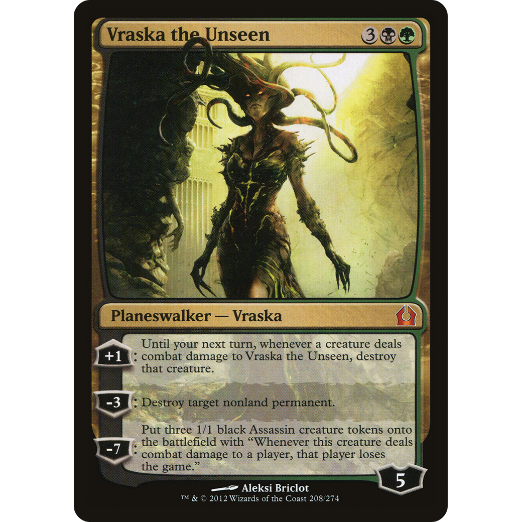 Vraska the Unseen (RTR-208) - Return to Ravnica